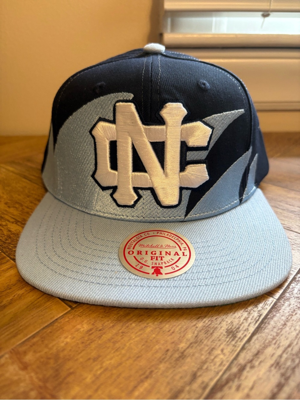 Mitchell & Ness UNC Tarheels Sharktooth SnapBack Cap